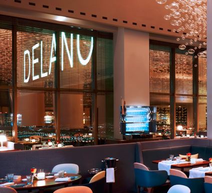 Now Open: Revered Chef Alain Ducasse Debuts Rivea and Skyfall Lounge at Delano Las Vegas