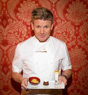 Chef Gordon Ramsay Surprises Guests In Honor Of Three Year Anniversaries