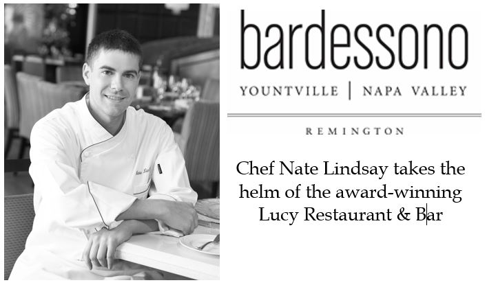 Lucy Restaurant & Bar at Bardessono Appoints New Executive Chef