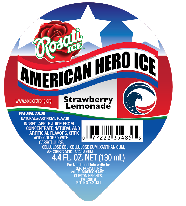Rosati Italian Ice Expands Partnership with Dynamic Veterans Nonprofit, SoldierStrong