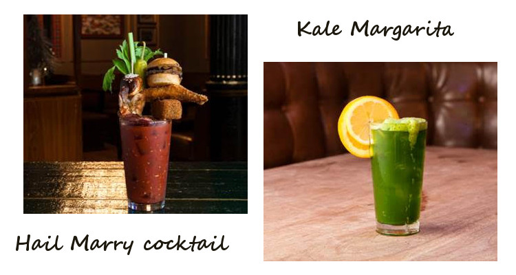 Brunch cocktails for the foodie set AND the Soulcycle enthusiasts