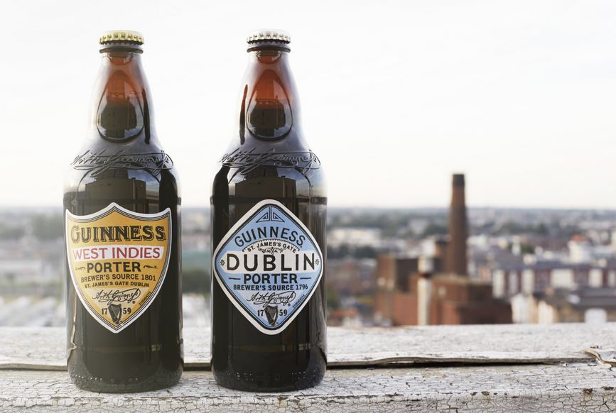 Guinness debuts two porters in America