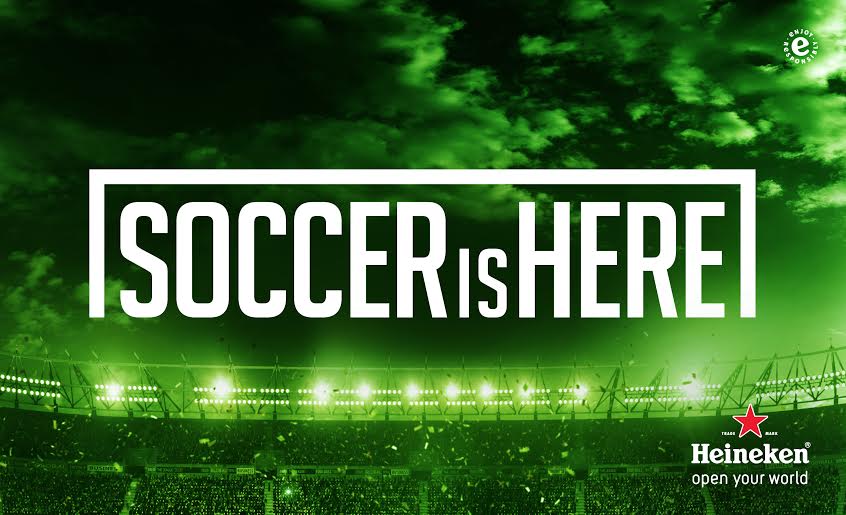 Heineken Proves "Soccer Is Here" With US Campaign Featuring Soccer Stars