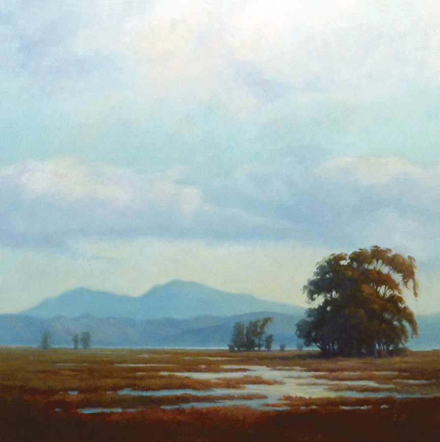 Christin Coy painting