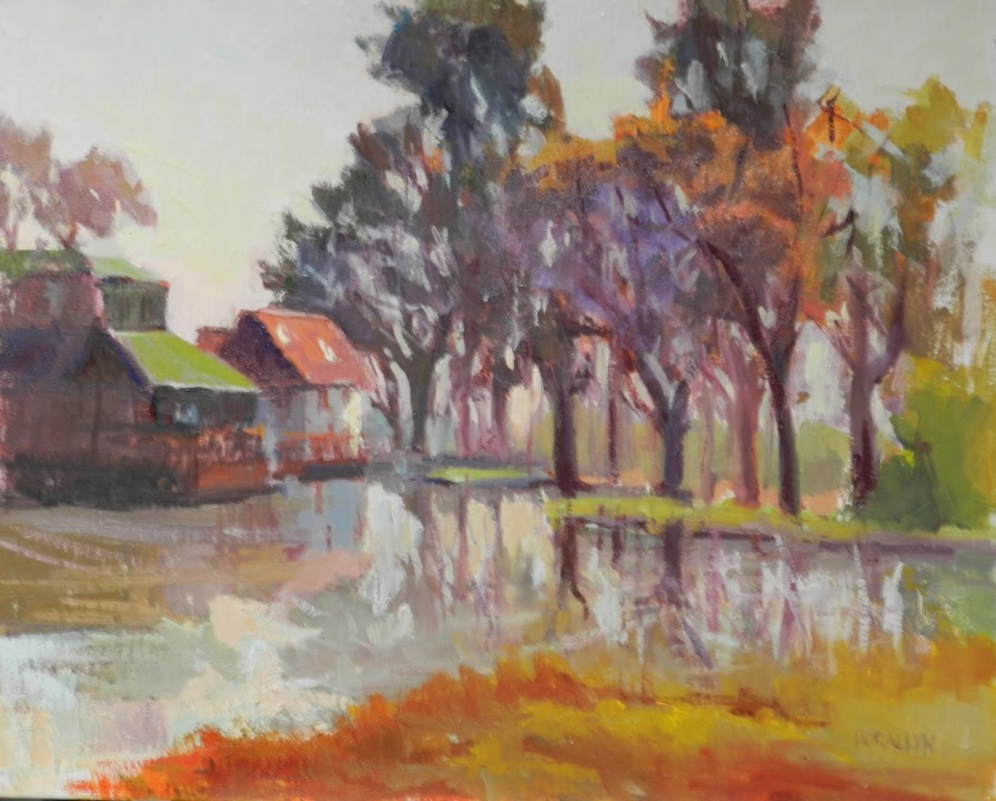 Dorallen Davis Plein Air painting
