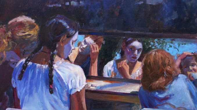 Kathleen Lack painting