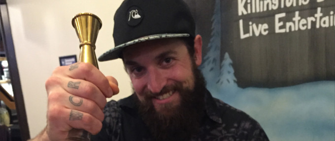 Matt Farkas wins Vermont Bartender of the Year competition