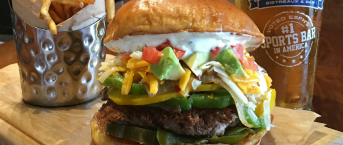 Walk-On’s Burger of the Month for May – The Fajita Burger