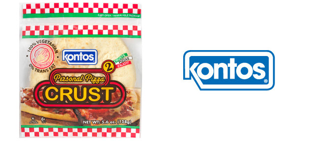 Kontos Foods Introduces New 2-Pack Personal Pizza Crust