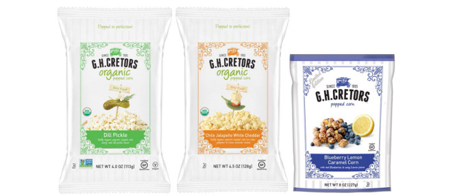 G.H. Cretors launches Blueberry Lemon Popped Corn