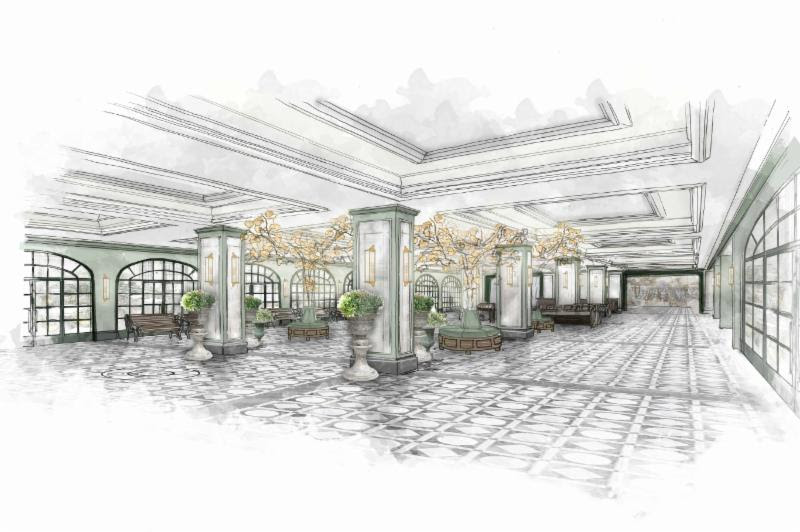 Design inspiration for Park MGM lobby. 
