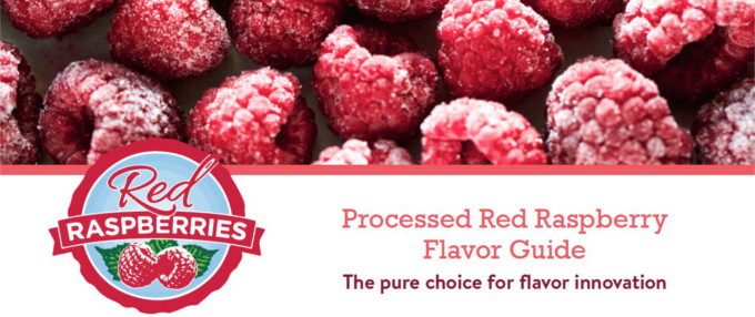 Flavor Pairing Guide Available to Optimize Appeal of Frozen Red Raspberries