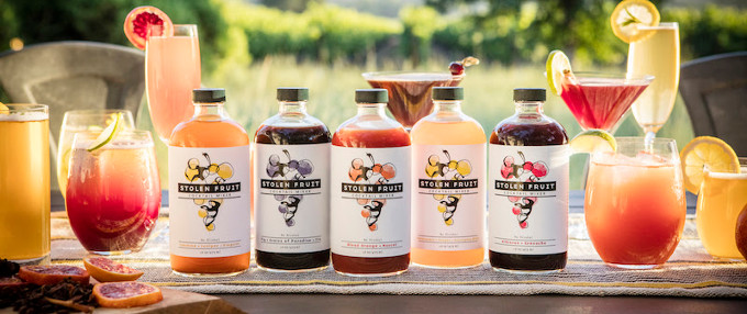 Introducing Stolen Fruit Mixers for Food Friendly Cocktails and Mocktails