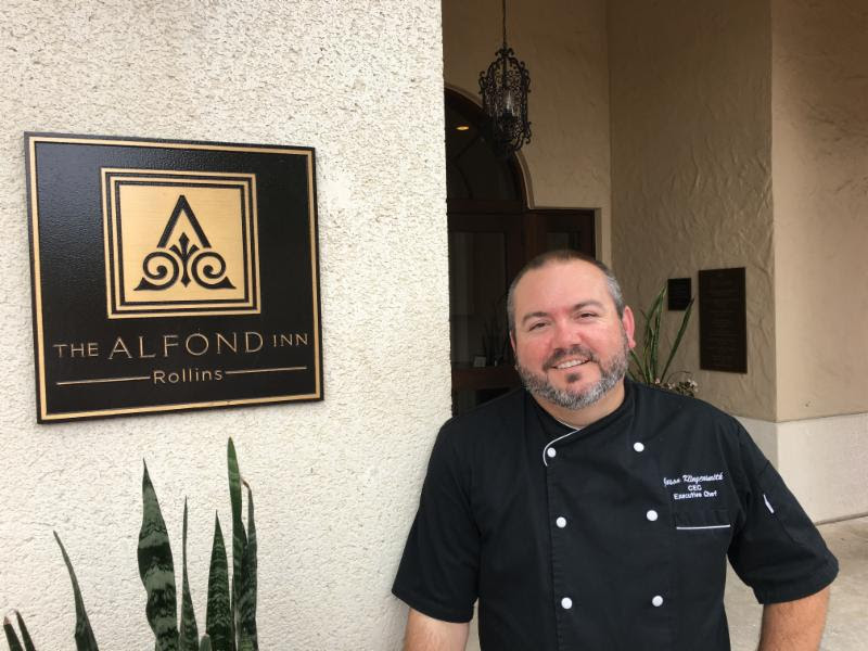 The Alfond Inn at Rollins Welcomes Executive Chef Jason M. Klingensmith