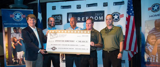Generous Donation Changes Military Families’ Lives Through Operation Homefront and ‘Taste Freedom’ Campaign