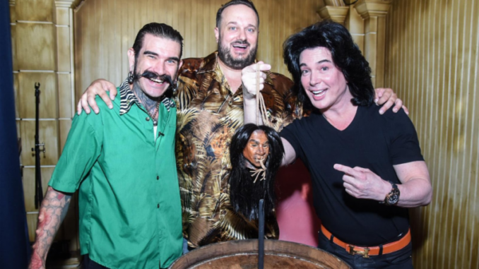 The Baron, Branden Powers, managing partner of The Golden Tiki, and Frank Marino,