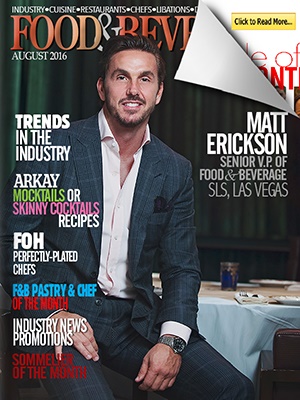 August 2016 Issue Food & Beverage Magazine