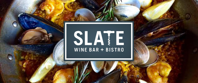 Award-Winning Paella All Month at Slate Wine Bar + Bistro