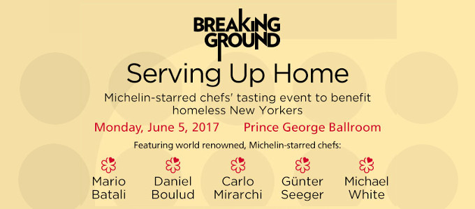 Michelin-Starred Chefs Raise Money for NYC Homeless Nonprofit
