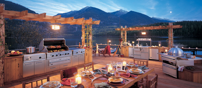 Outdoor kitchens
