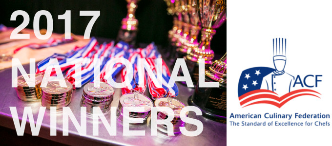 American Culinary Federation Announces National Award Winners