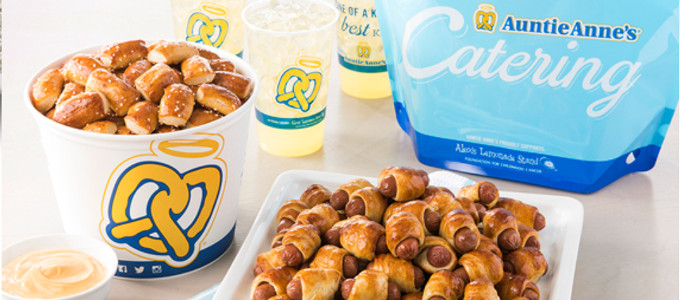Auntie Anne's Introduces Catering Menu