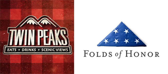 Twin Peaks Announces Partnership With Folds of Honor