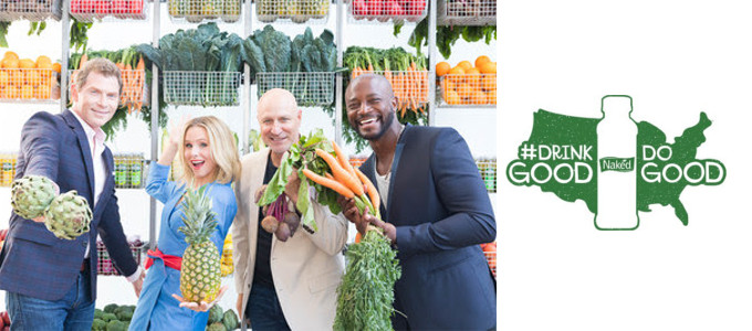 Kristen Bell, Bobby Flay, Taye Diggs and Tom Colicchio