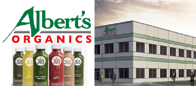 Jus By Julie Announces Partnership With Albert’s Organics, Leading Distributor Of Fresh Refrigerated Products In North America
