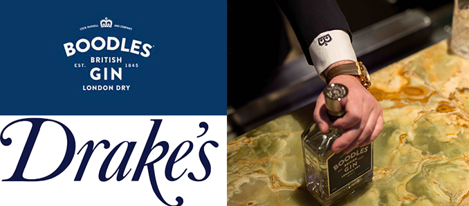 BOODLES GIN AND DRAKE’S COLLABORATE TO CREATE EXCLUSIVE SHIRT