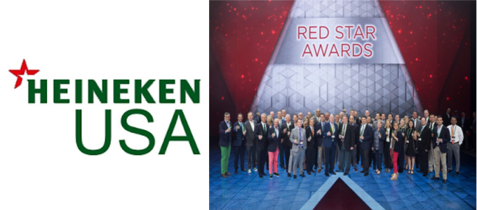 HEINEKEN USA Recognizes Andrews Distributing with 2017 Red Star Award