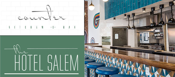 "Counter" restaurant now open at The Hotel Salem