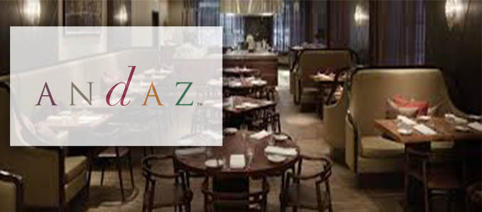 ANDAZ WALL STREET LAUNCHES ANDAZ KITCHEN & BAR