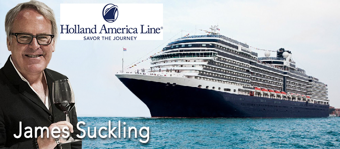 World-Renowned Wine Critic James Suckling Named Holland America Line's New Wine Curator
