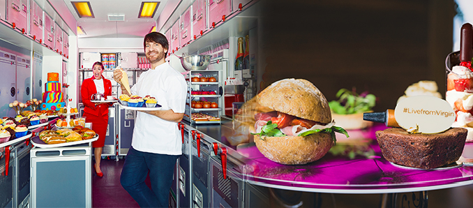 Virgin Atlantic Partners with Master Pâtissier Eric Lanlard on 38,000 Feet High Tea