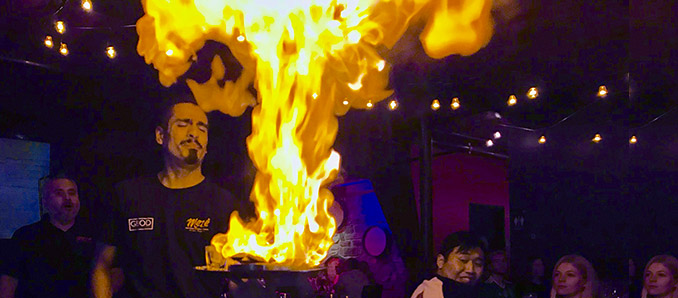 Mezé Greek Fusion Flying High in Downtown San Diego