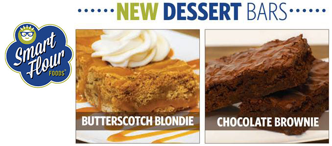New Ancient-Grain Dessert Bars from Smart Flour