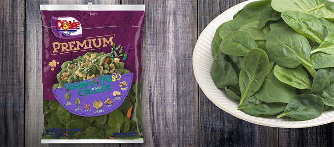 New Product | Dole Launches New Spinach Miso Crunch Salad Kit