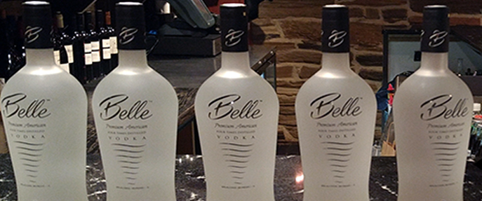 Belle™ Premium Vodka wins the 2018 Made in Virginia award from the Virginia Living Press in Warrenton, Virginia.