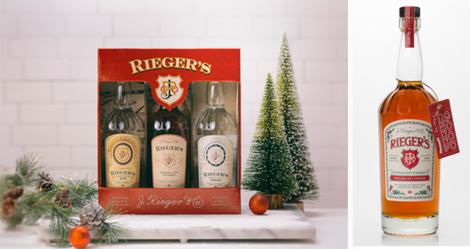 ‘Tis The Season! J. Rieger & Co. Introduces 2018 Limited Edition Holiday Kc Whiskey Label & 3-Bottle Holiday Gift Pack