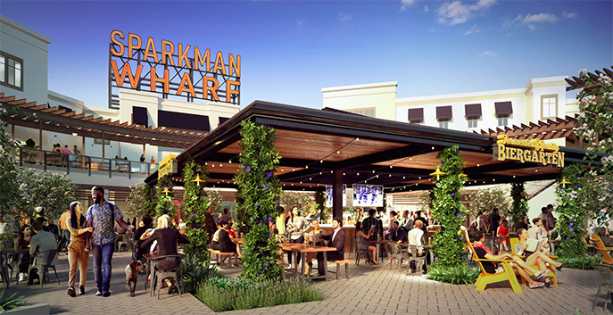 Sparkman Wharf, Opening – Tampa's First Outdoor Food Hall + Biergarten