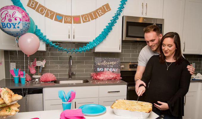 Gender Reveal Lasagna?!