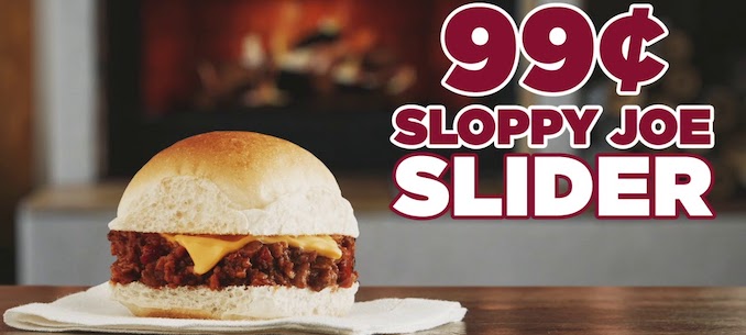 White Castle® Puts Their Spin On An American Favorite and Introduces The Sloppy Joe Slider At Restaurants Nationwide