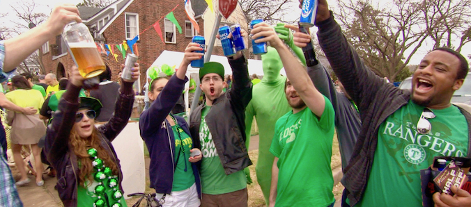 Mud Trucks, St. Patrick's Day, and Free Alcohol