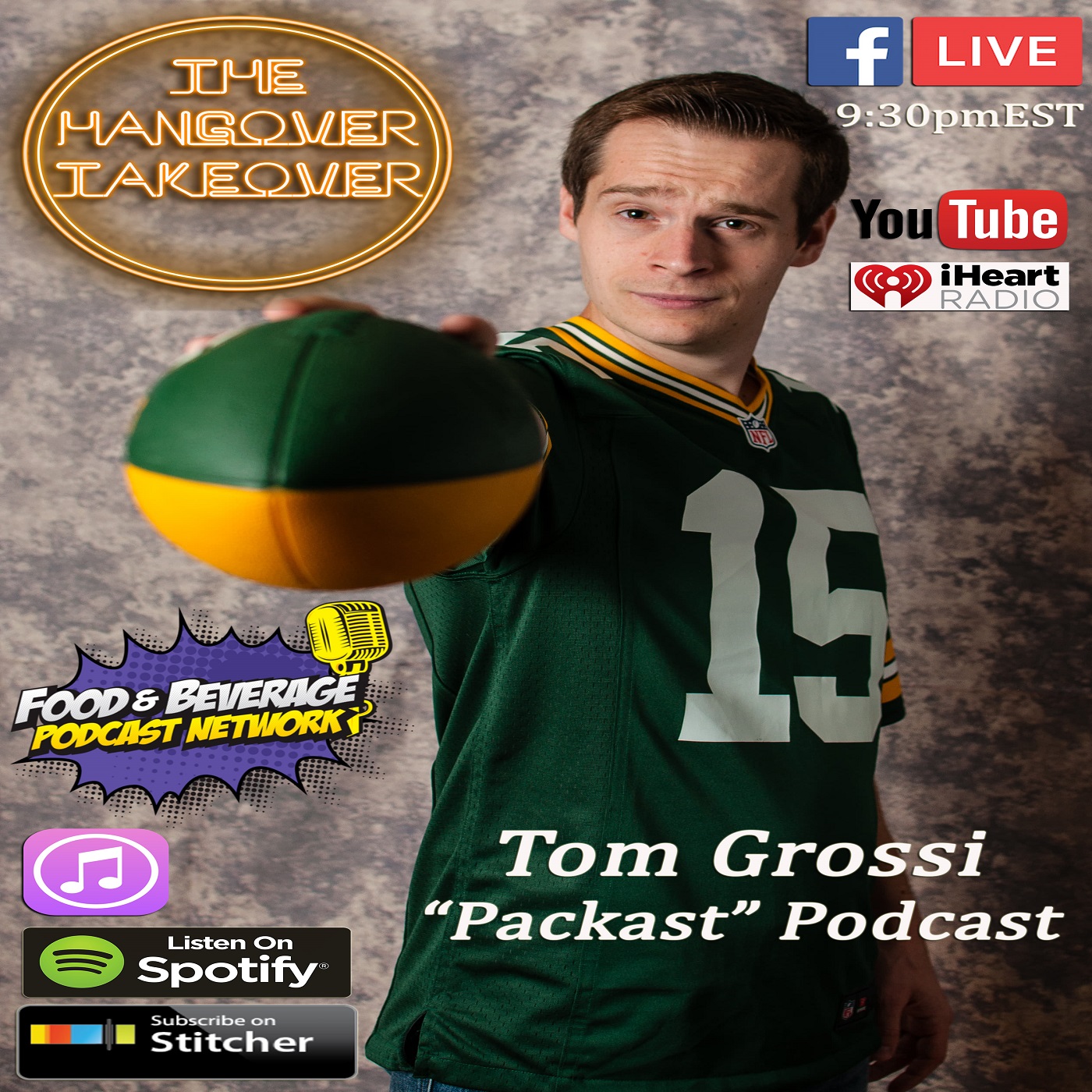 The Hangover Takeover: S3/Ep:14 "CheeseHeads & Beer" w/ Podcaster: Tom Grossi of, Packast