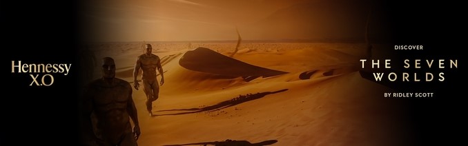 Hennessy Collaborates with Sir Ridley Scott to Offer Consumers a Visually Stunning Journey Through the “7 Worlds” of Hennessy X.O