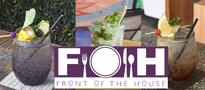 Front of the House® Paper Straws LAST LONGER!