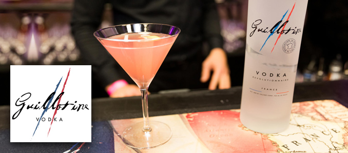 Guillotine Vodka • FRENCH MULE (On rocks) Recipe