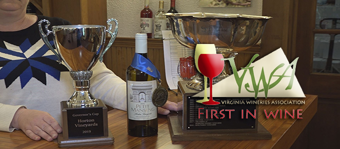 Virginia’s Horton Vineyards Wins the 2019 Governor’s Cup® with 2016 Petit Manseng Wine