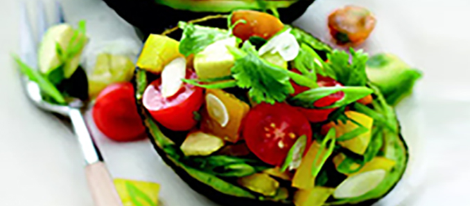 Red Pepper Avocado Salad